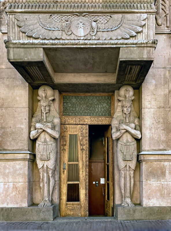 Египетский дом в Санкт-Петербурге, Захарьевская ул., 23 - Виктор Орехов Египетский дом в Санкт-Петербурге, Захарьевская ул., 23 - Виктор Орехов