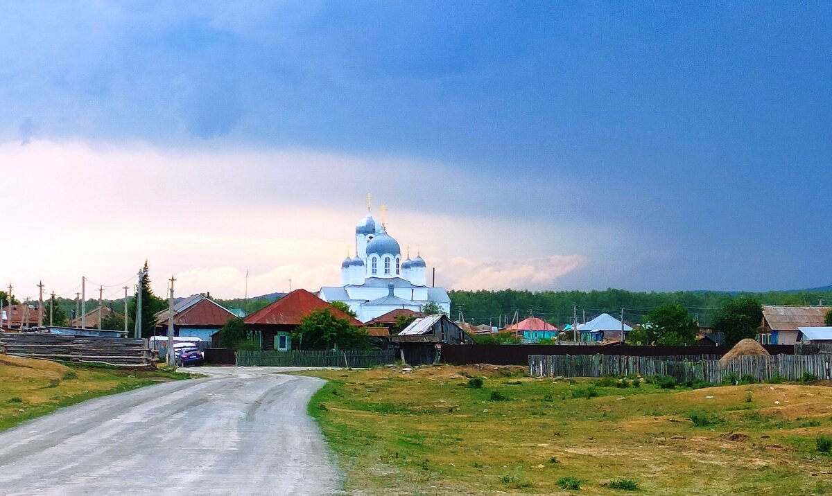 Сельская церковь - Марина Валиуллина