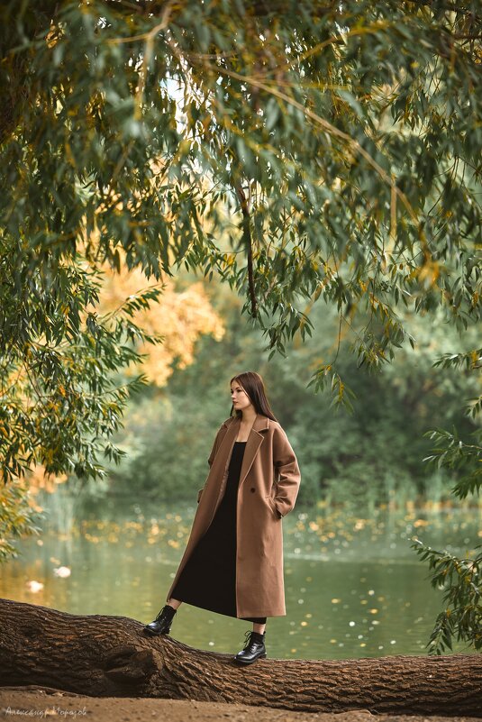 Девушка в парке - Александр Морозов Девушка в парке - Александр Морозов