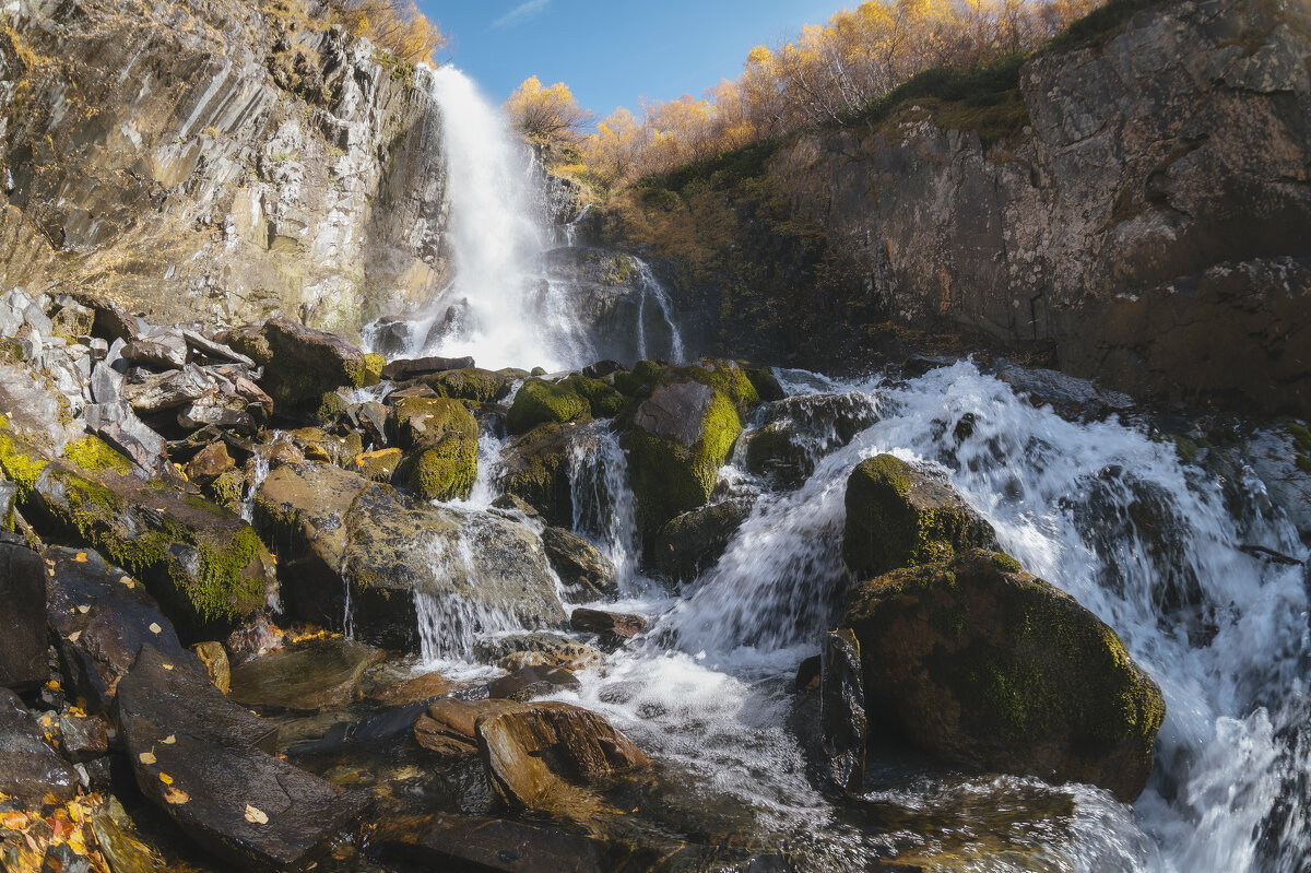 Чучхурский водопад. - Егор Бугримов