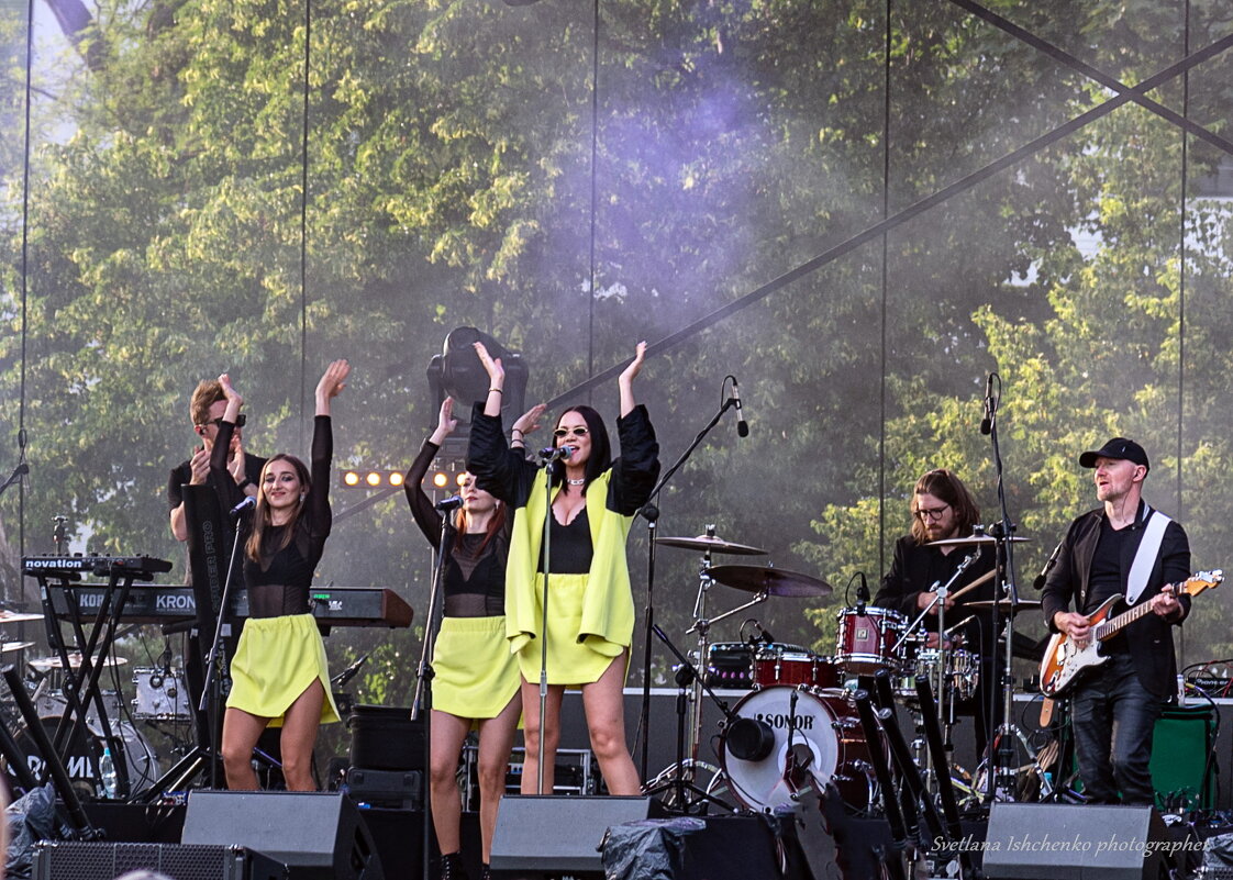 Концерт группы Blue Cafе в  Новы Двур Мазовецки - Светлана Ищенко