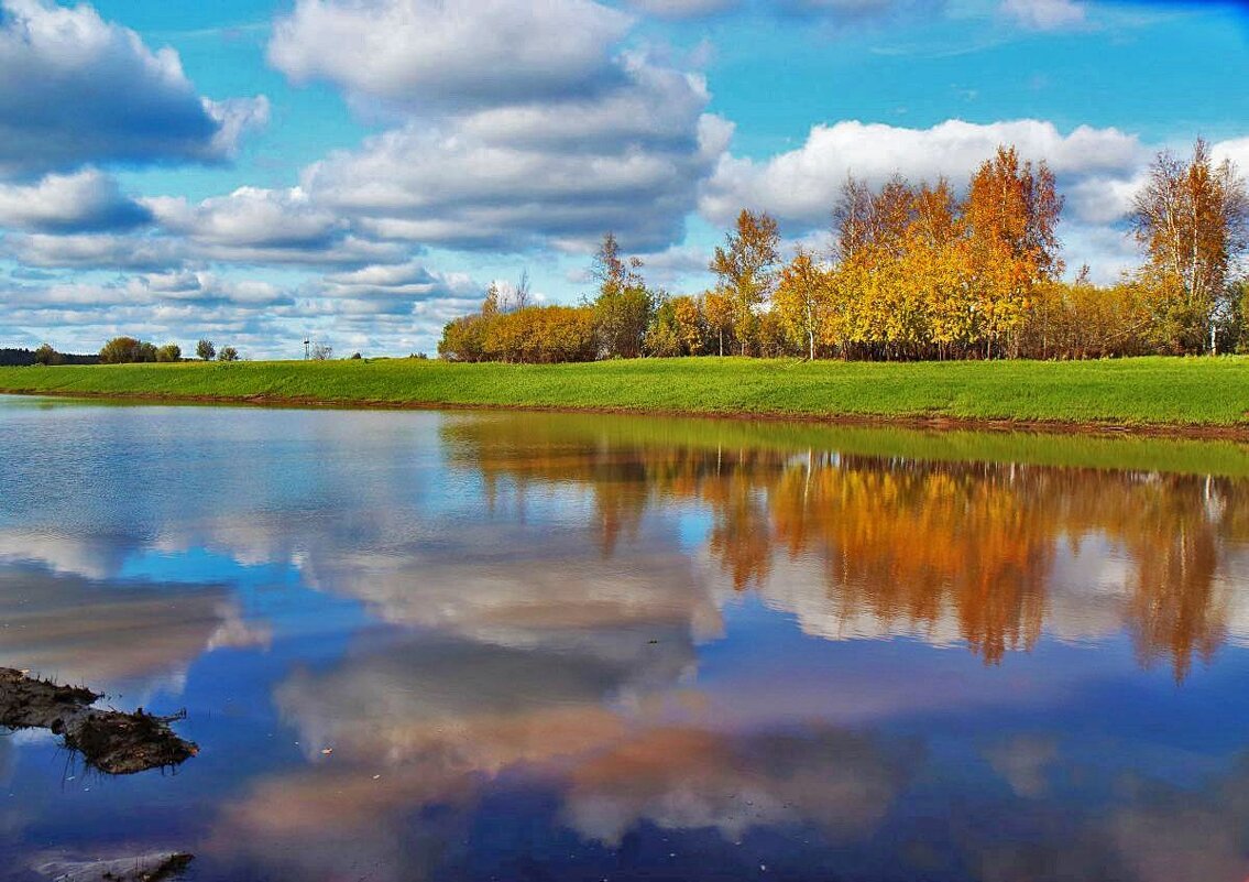 Бабье лето на обской протоке Девкина! - Владимир 