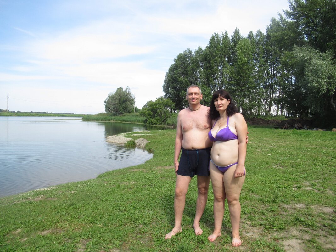 На озере с Анюткой - Андрей Макурин