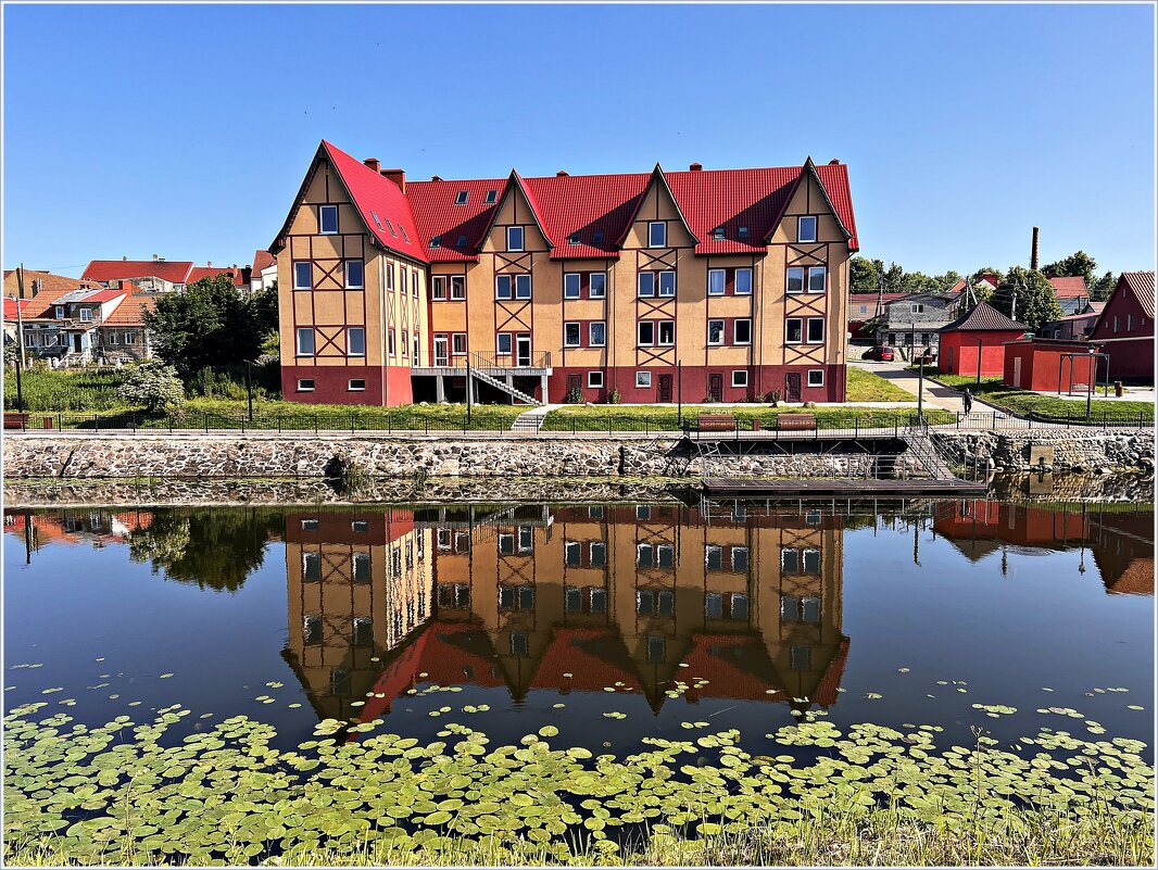 Домики Гвардейска. - Валерия Комова