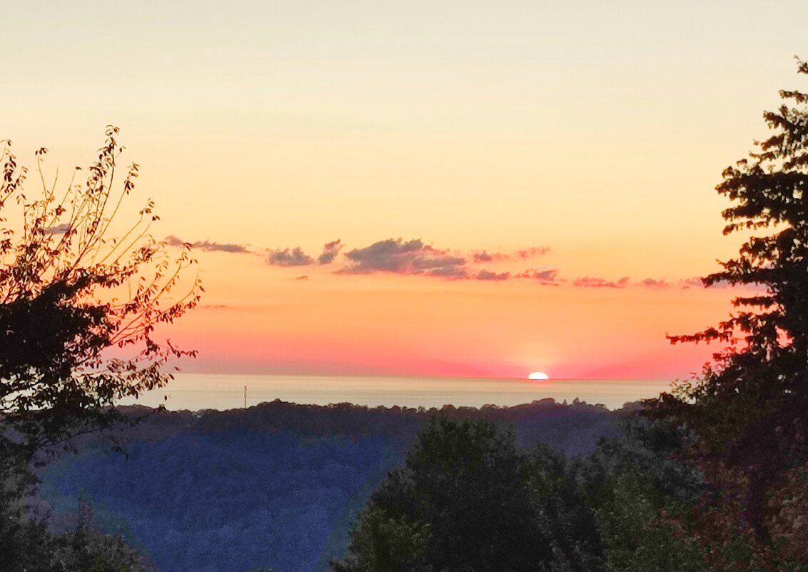 Вот и закатилось солнышко. - Ирина 