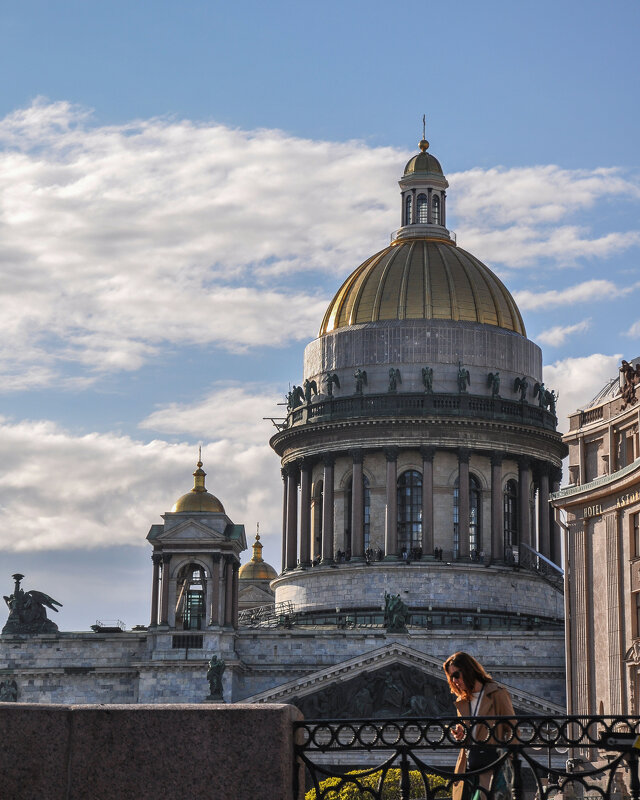 Исаакиевский собор (снято с кораблика) - Татьяна Машошина