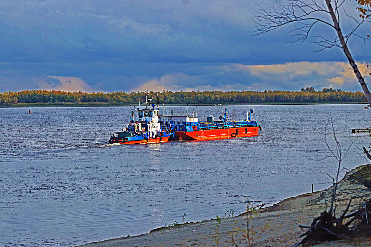 Осень...Домой по фарватеру Оби! - Владимир 