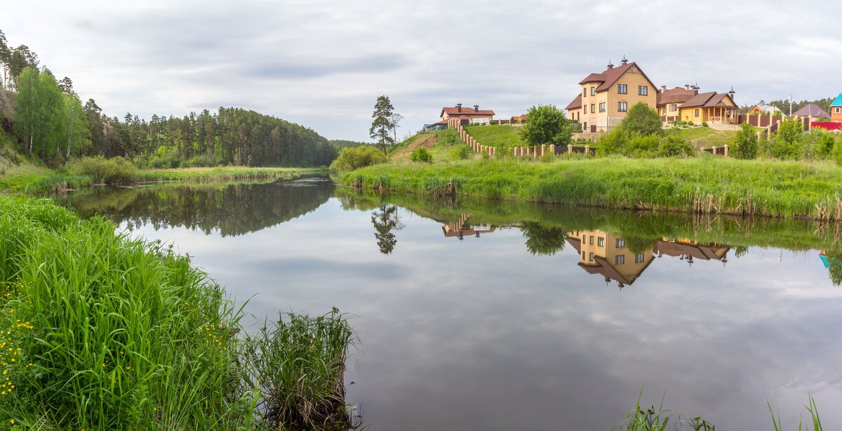 Утро на реке Миасс. - Алексей Трухин