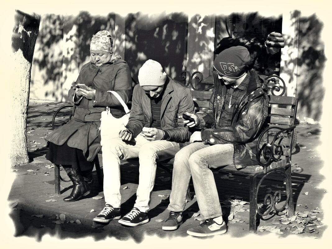 На скамейке. Гатчина - Наталья На скамейке. Гатчина - Наталья