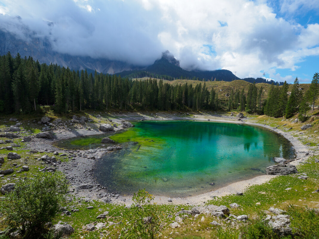 Лесное горное озеро - Alex Molodetsky