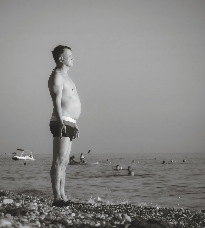 Солнечный релакс (чб) - Сергей Царёв