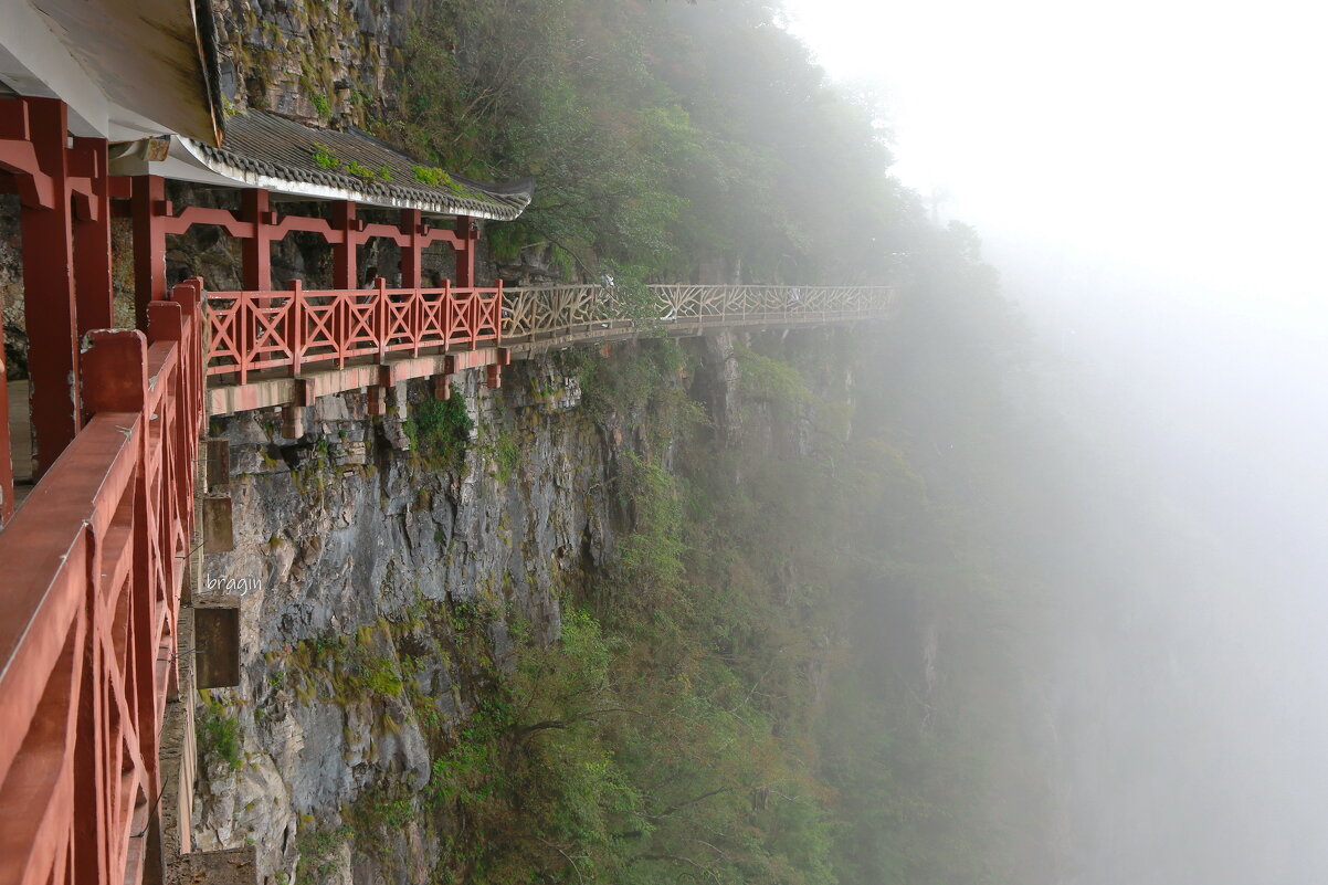 путь по краешку в туман... - Andrey Bragin 