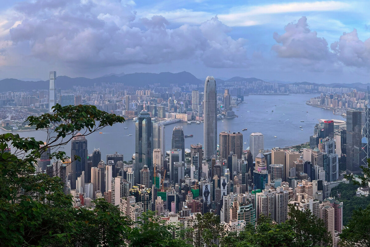 Вид гавани со смотровой площадки - Николай Соколухин