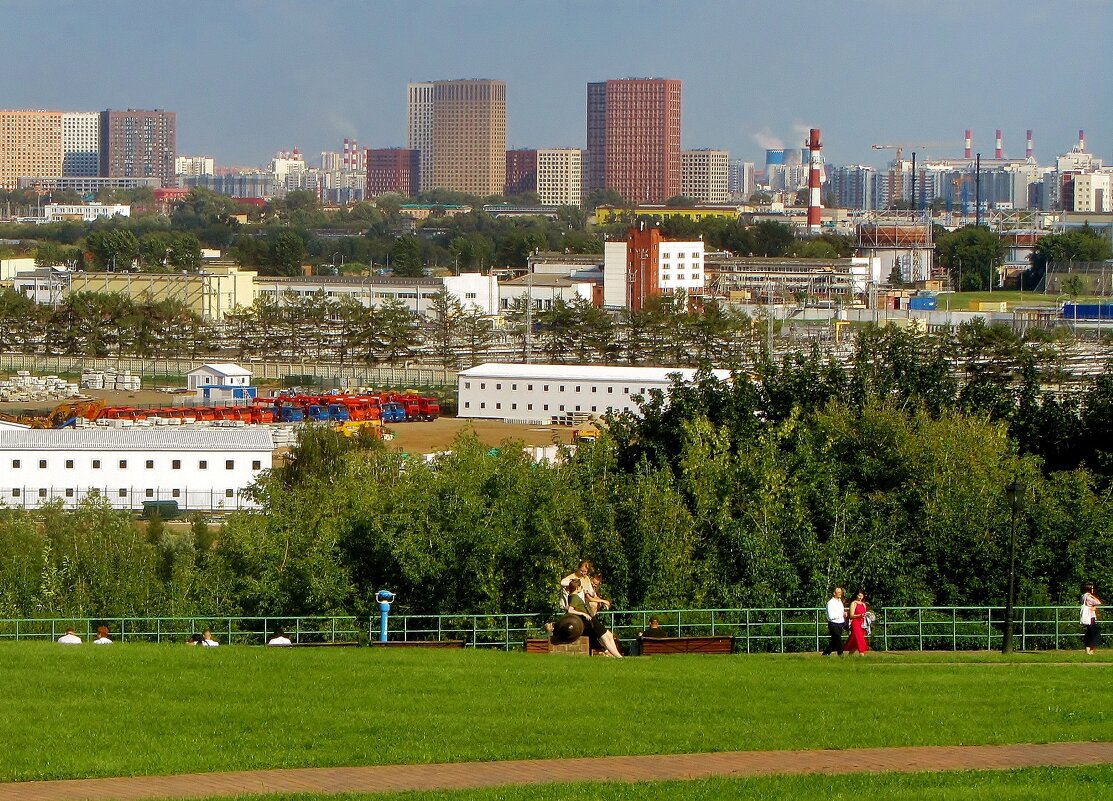 .. Москва с холмов Коломенского.. - galalog galalog