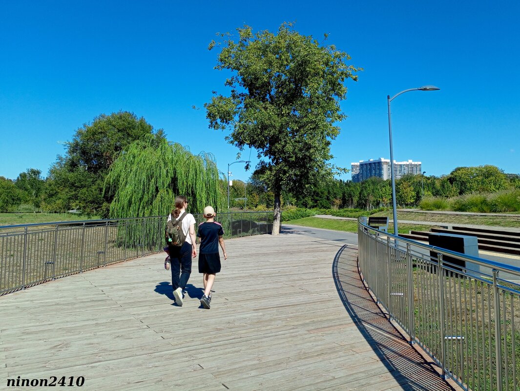 В ростовском экопарке Первая миля - Нина Бутко