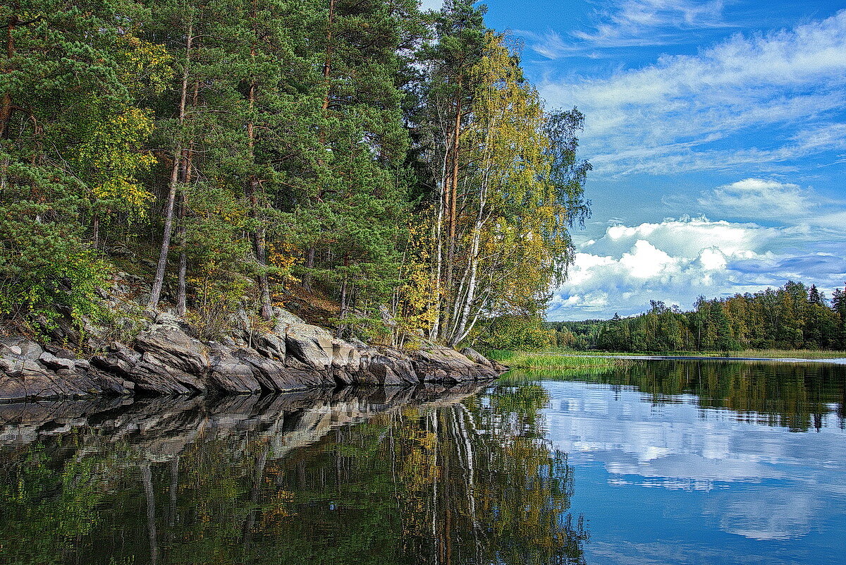 В ЛАДОЖСКИХ ШХЕРАХ. Карелия. - Виталий Половинко
