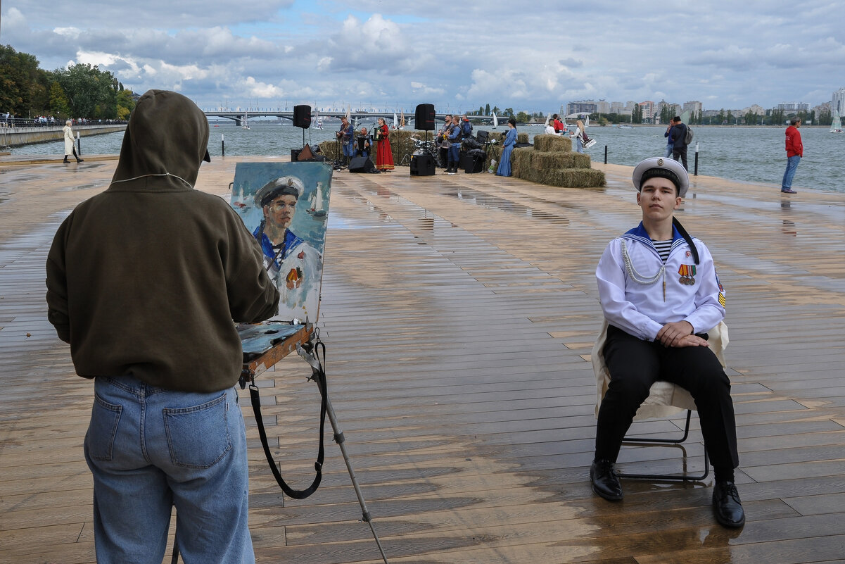 Художники на натуре (День города) - Татьяна Машошина Художники на натуре (День города) - Татьяна Машошина
