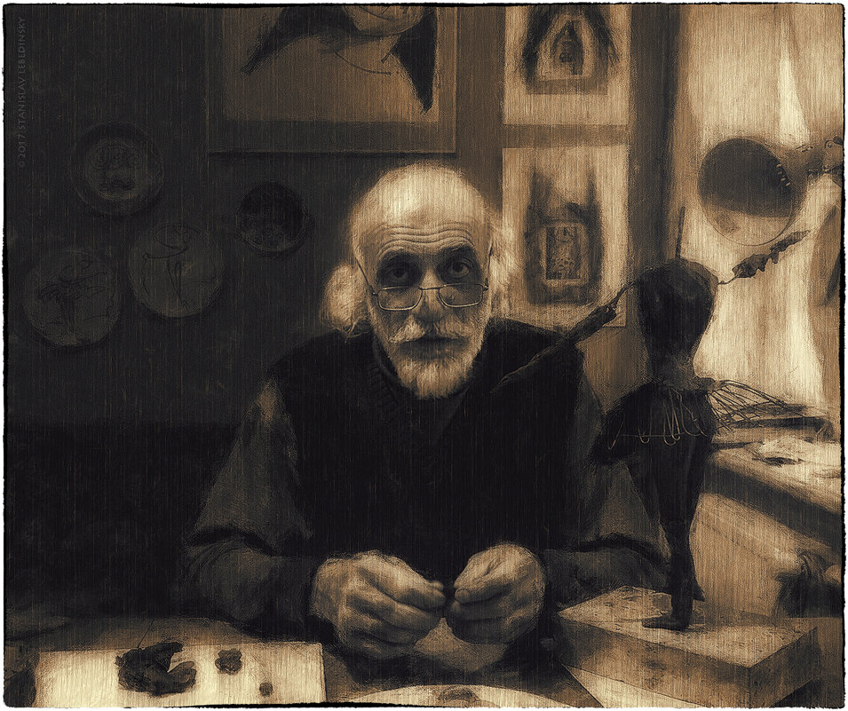 My magic Petersburg_03750 Художник Хачатур Белый - Станислав Лебединский