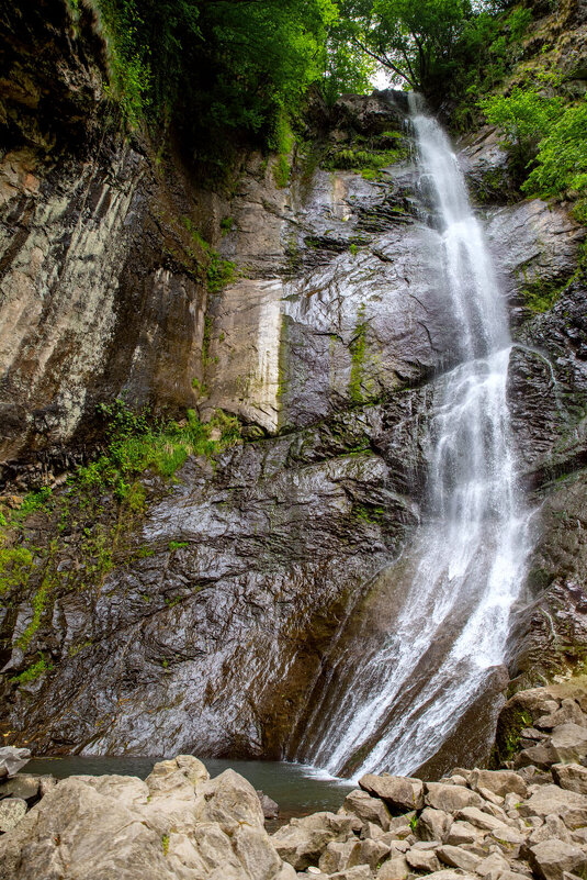 Водопад Махунцети. Грузия. - Дина Евсеева