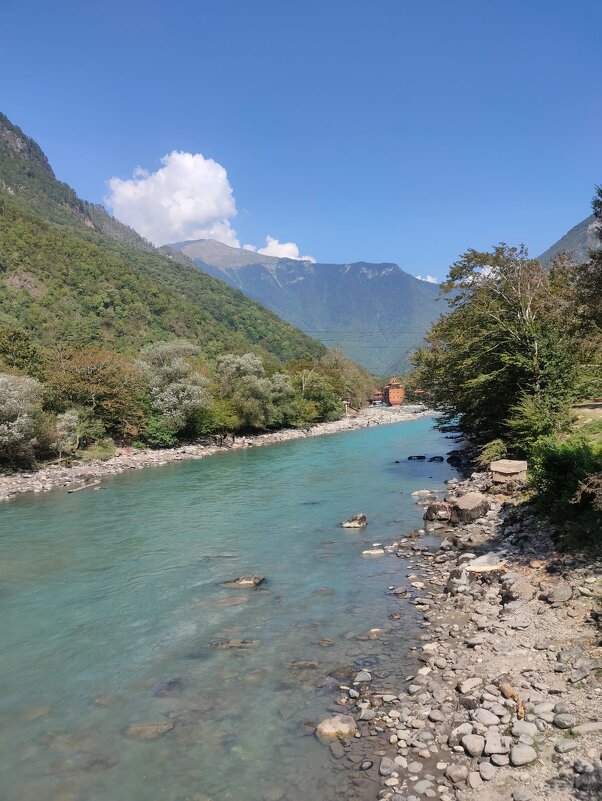 Абхазия. Ущелье реки Бзыбь - Ирэн 