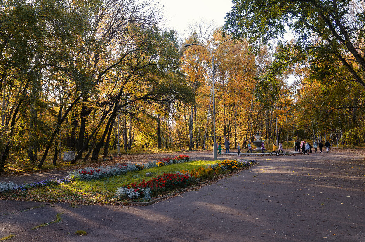 В осеннем парке - Виктор Иванович Чернюк