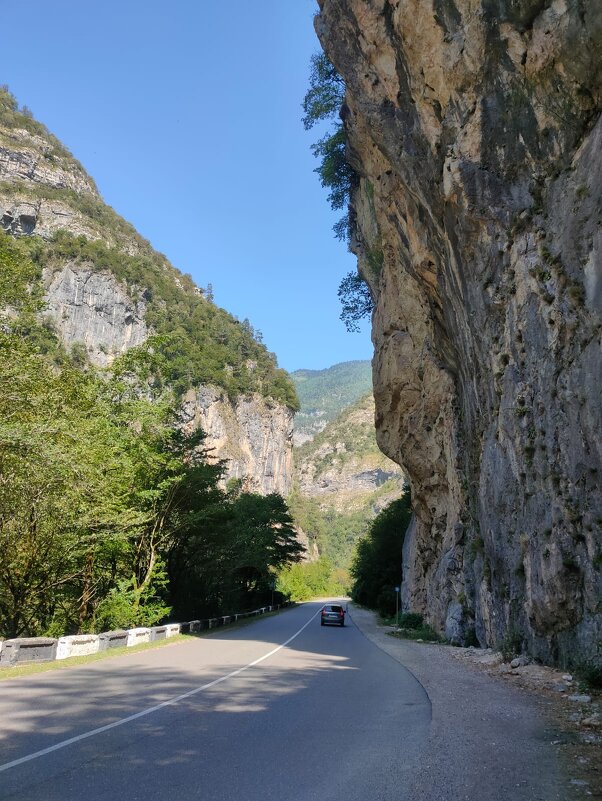 Абхазия. Дорога на озеро Рица - Ирэн 