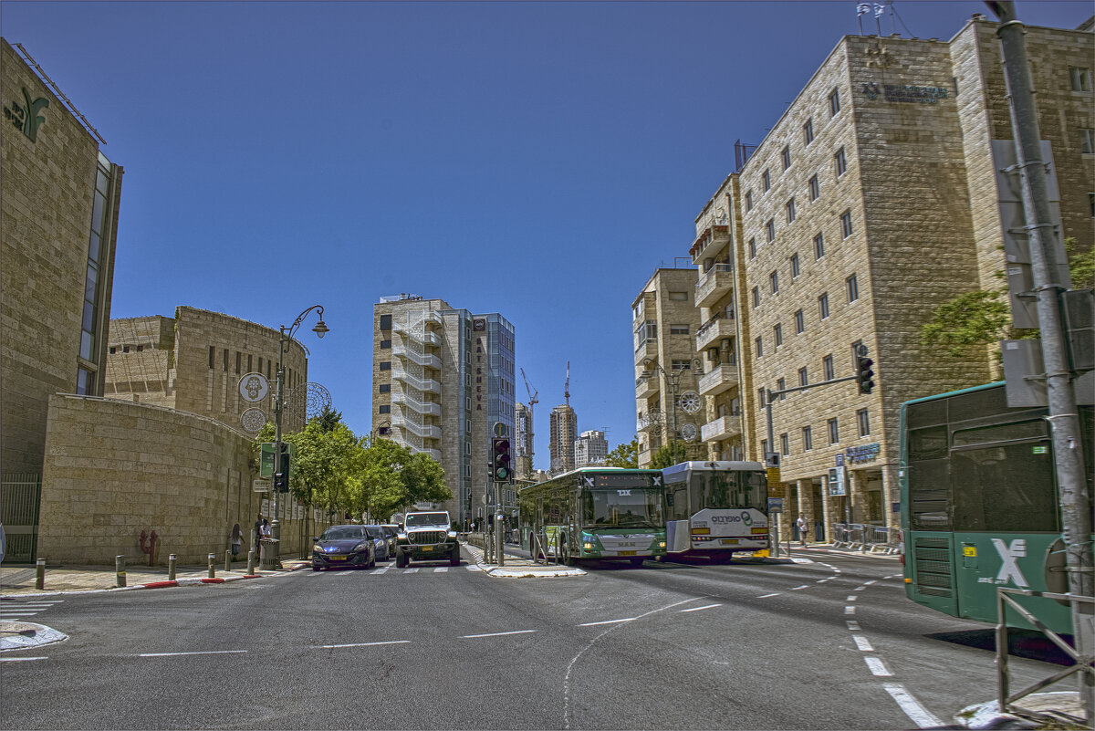 Улица в Иерусалиме *,2025г - ujgcvbif 