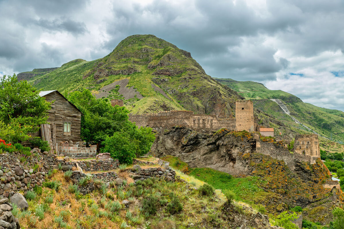 Крепость Хертвиси. Грузия. - Дина Евсеева