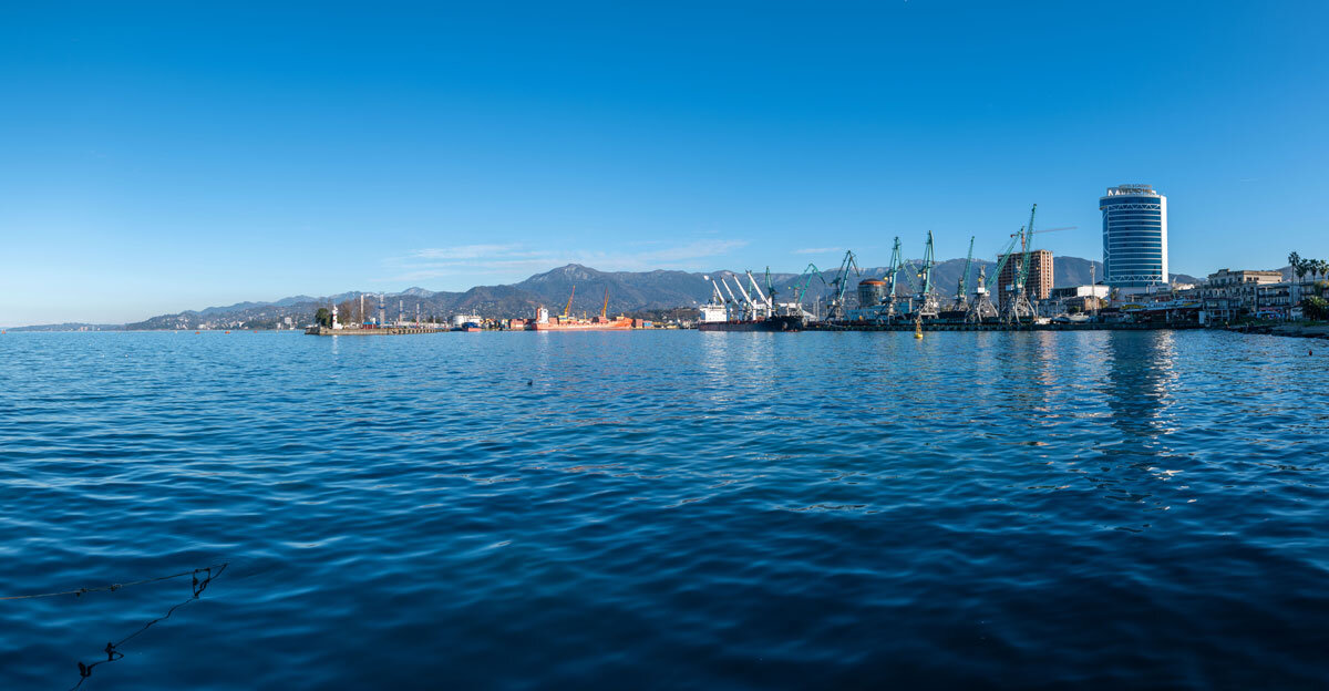 Черное море. Батуми. Грузия. - Дина Евсеева