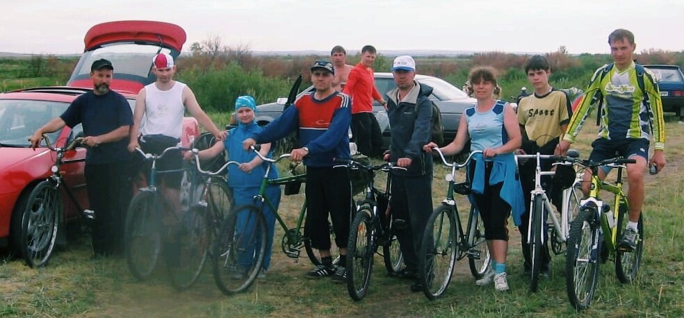 Велотуристы - Георгиевич 
