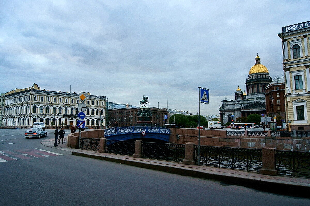 Синий мост... Исаакиевский собор... - Игорь Тельцов