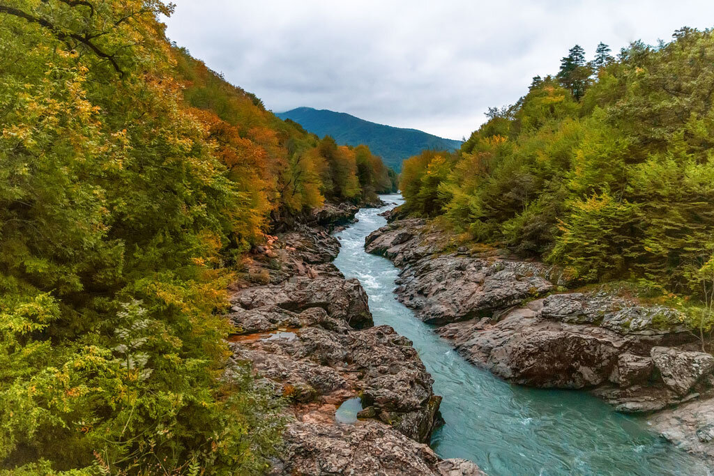 Гранитный каньон. Адыгея. - Дина Евсеева