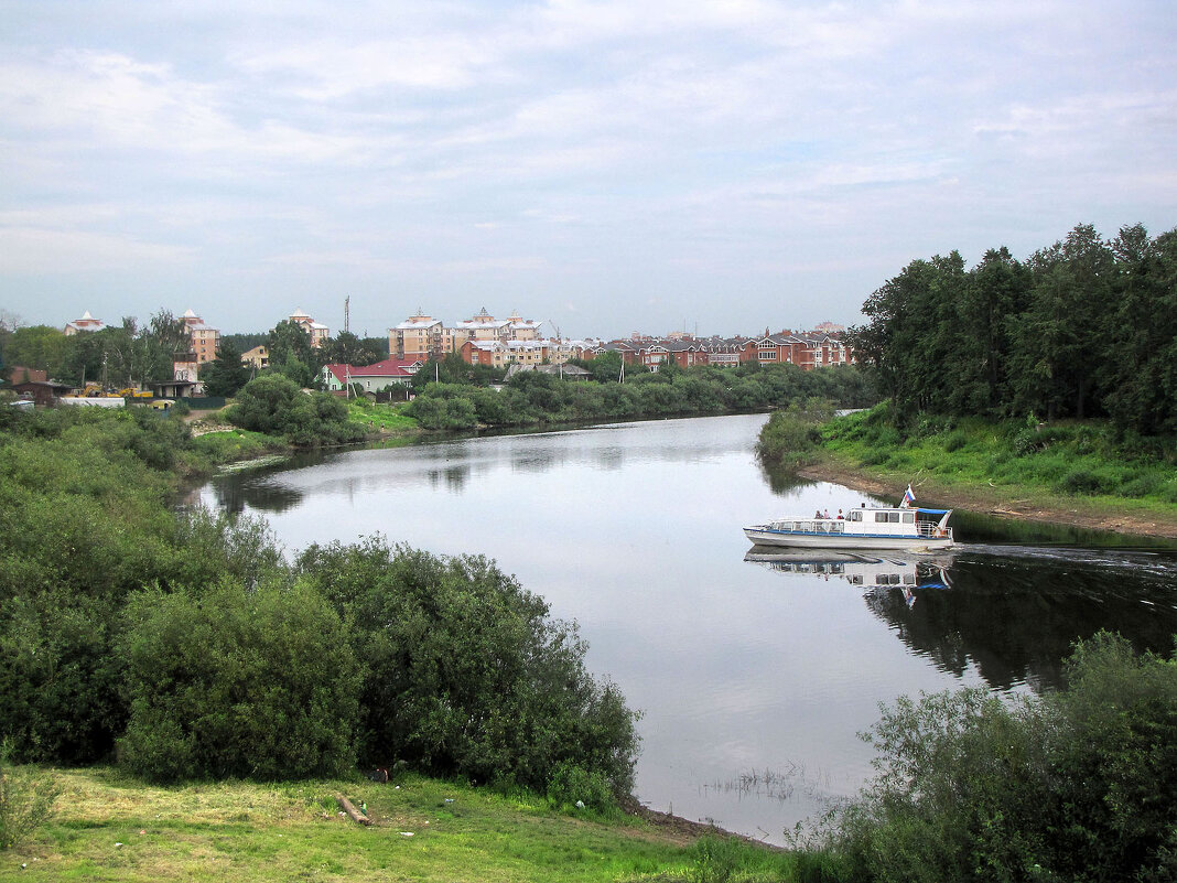 Река Вологда и Жилой комплекс «Прибрежный» - Александр Ильчевский 