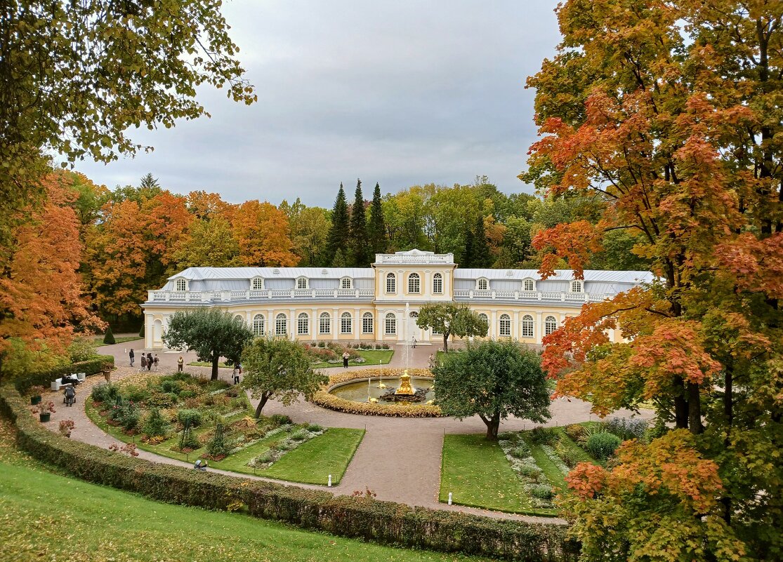 Оранжерейный сад в октябре. - Лия ☼