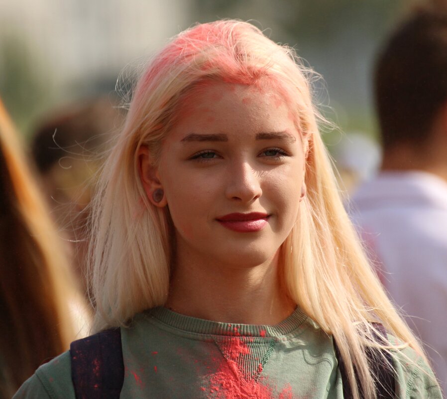 Портрет с битвы подушками и фестиваль красок. - Владимир59 