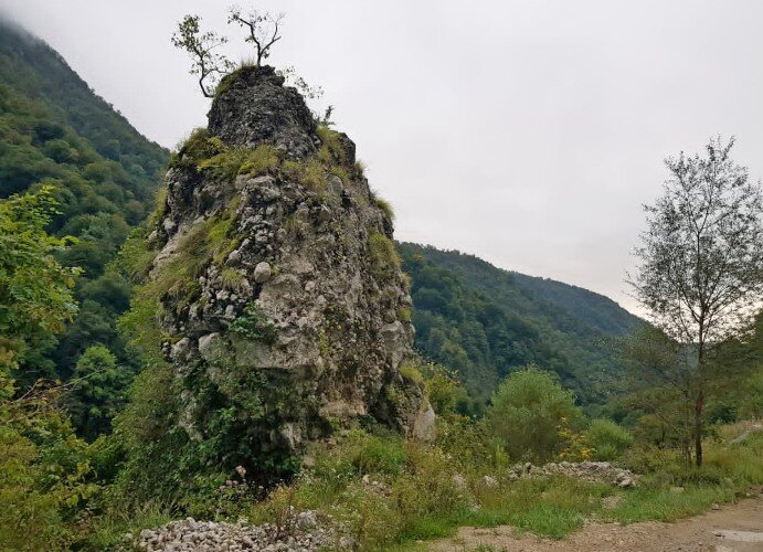 На границе с Абхазией - Tata Wolf