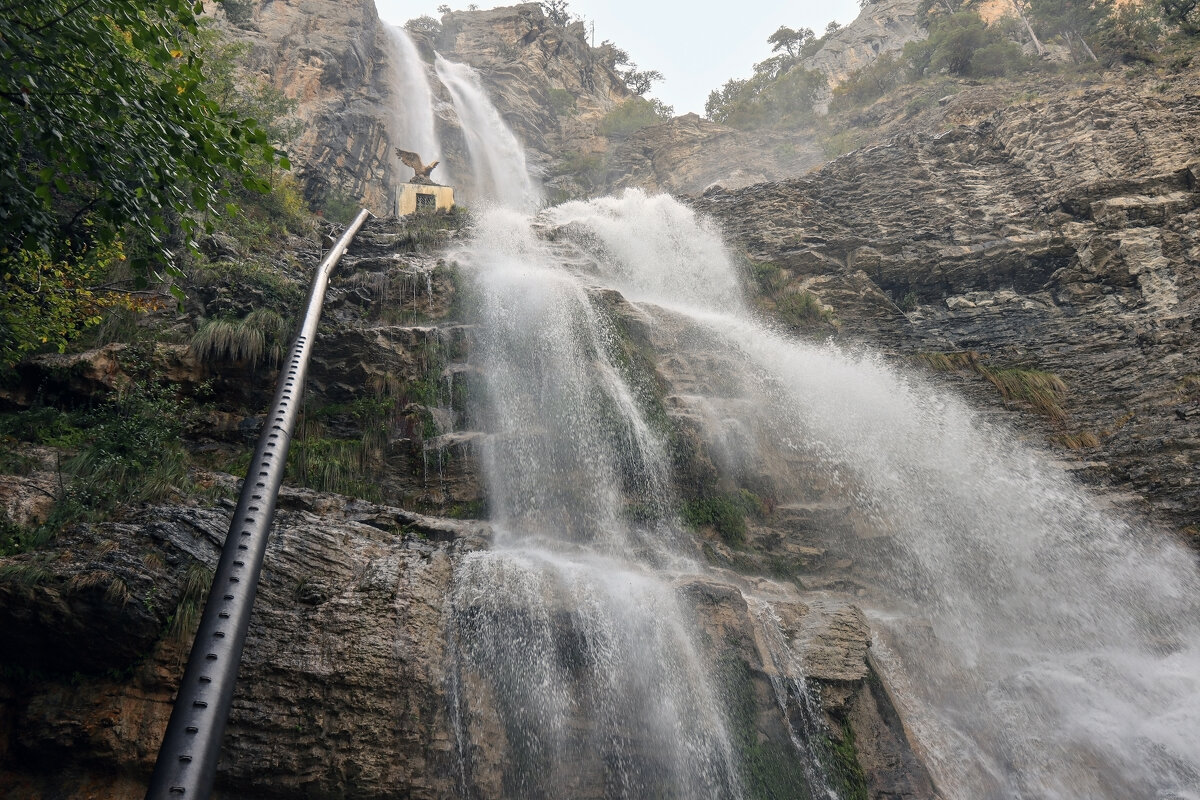 Водопад Учан-Су - skijumper Иванов Водопад Учан-Су - skijumper Иванов