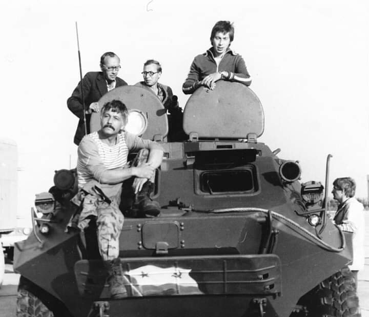 Севастополь."Ответный ход". Тот самый БТР, тот самый прапор Волентир,тот самый я (узнали?) - Михаил Трофимов