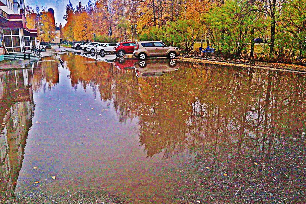 Октябрь......Потоп в Нефтеюганске! - Владимир 