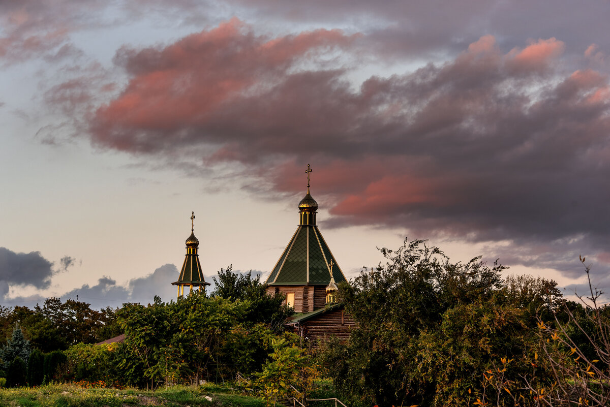 На закате. - Сергей Воротников