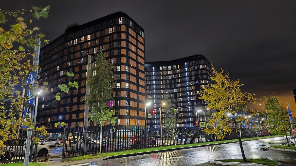 Ночной город в Питере - Станислав Мутовин