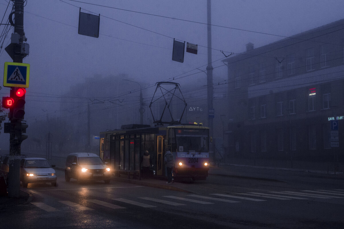 Мой город - ОСЕНЬ ул Ленина Банк Зенит - Владимир Максимов