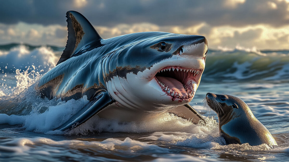 Акула и тюлень - Aleksey Afonin