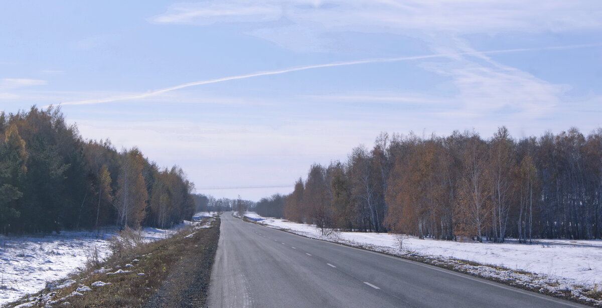 Дорога в район. - сергей ермошкин Дорога в район. - сергей ермошкин