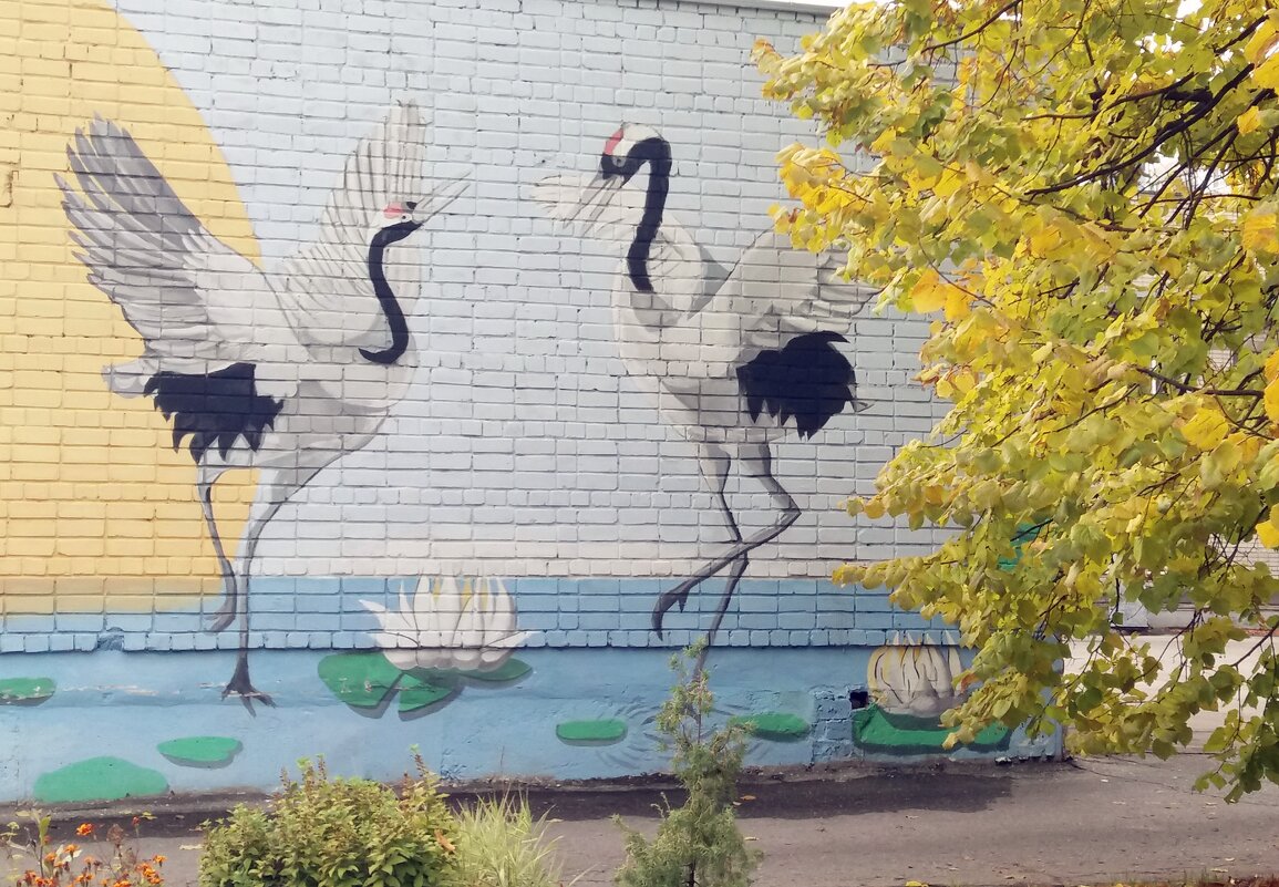 Мурал на стене детской больницы - Galina Solovova