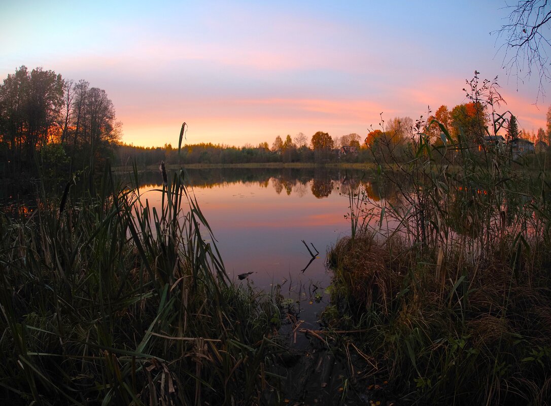 Закат на Финском озере - Магомед . Закат на Финском озере - Магомед .