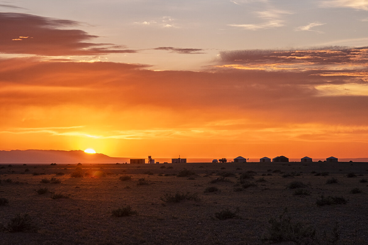 закат в Гоби - Galina 