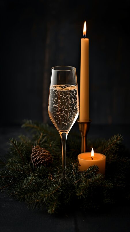 Champagne for Christmas - Vsevolod Boicenka