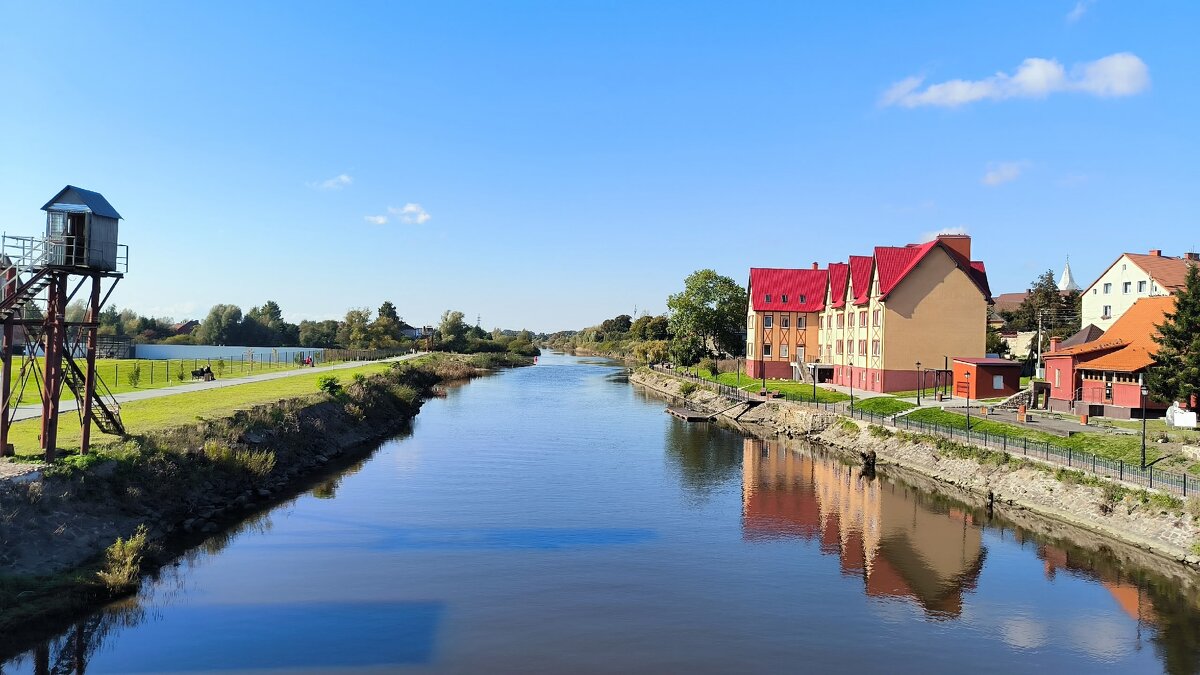 Гвардейск. Река Преголь. - Ольга 