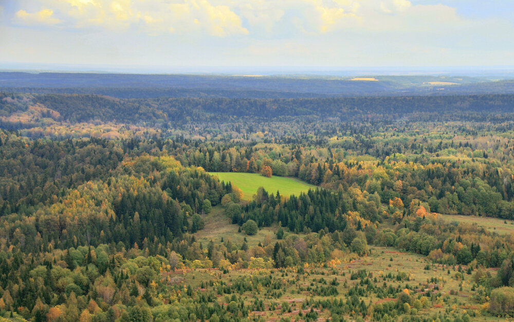 Осенние виды с Белой горы - Галина Ильясова